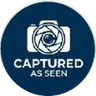 Captured As Seen logo